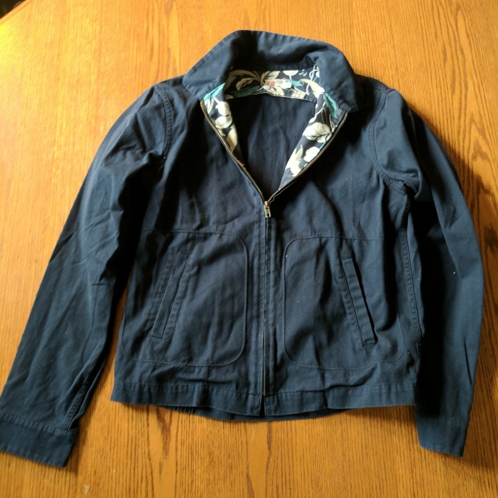 Flower lined jacket